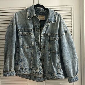 Free People Opal Swing Denim Jacket